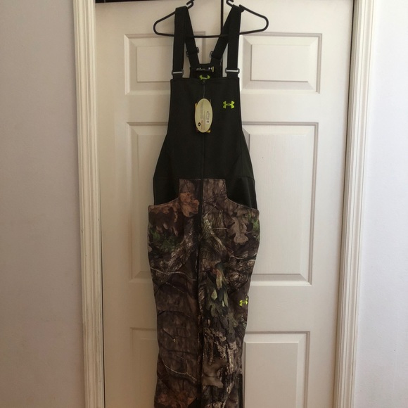 under armour camo bibs